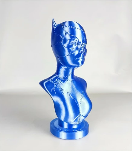 Filament për printer 3D AzureFilm FL171-5020, Silk 1.75mm, 1kg, Ocean Blue