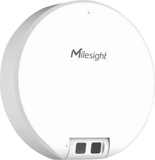 Sensor Milesight për banjo, LoRaWAN ToF, i bardhë