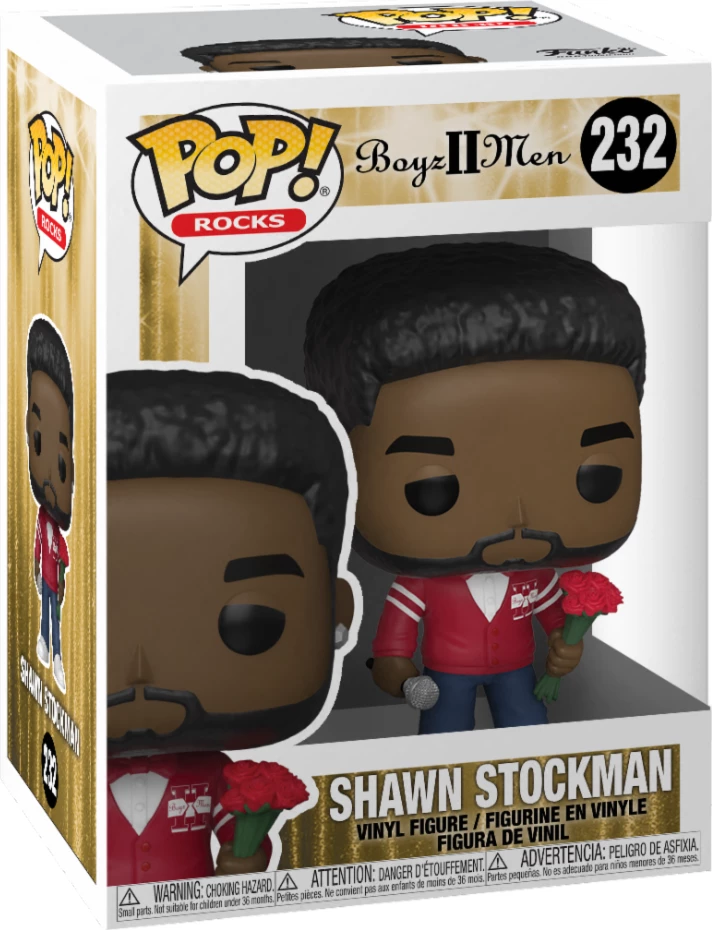 Figurinë koleksionuese Funko POP! Rocks Boyz II Men Shawn Stockman #232, vinyl, në kuti