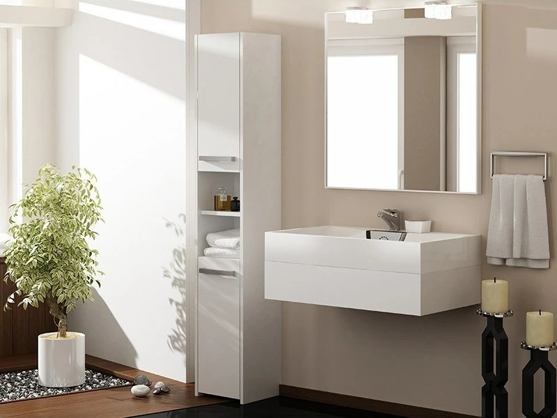 Kabinet për banjo S30 e bardhë