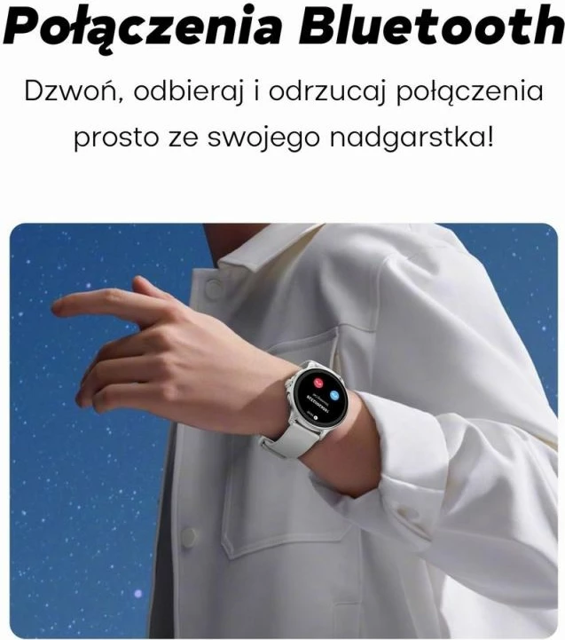 Smartwatch për femra Gravity, e zezë