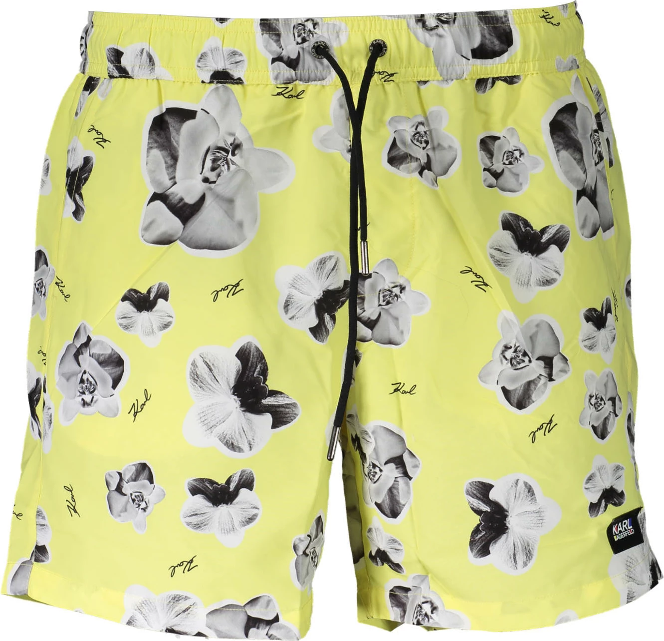 Të poshtme noti për meshkuj KARL LAGERFELD BEACHWEAR, të verdha [Madhësia: S]