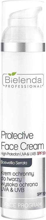 Krem fytyre mbrojtës për femra Bielenda Professional SPF50, 100ml