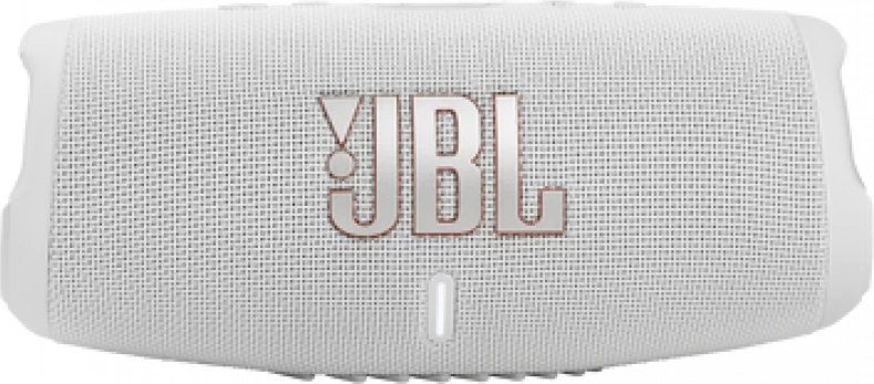 Altoparlant Bluetooth portativ JBL Charge 5, 40 W, Bluetooth 5.1, IP67, bateri 7500 mAh, i bardhë