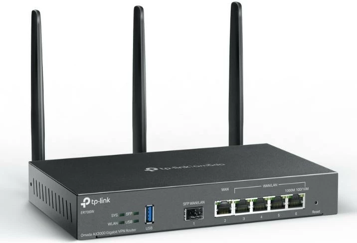 Router TP-LINK ER706W, AX3000, 6 porta Gigabit, 3 antena, i zi