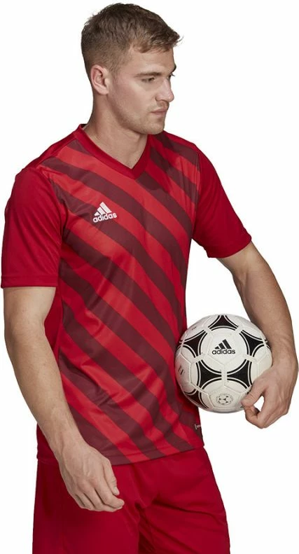 Fanellë për futboll adidas për meshkuj, e kuqe [Madhësia: S]