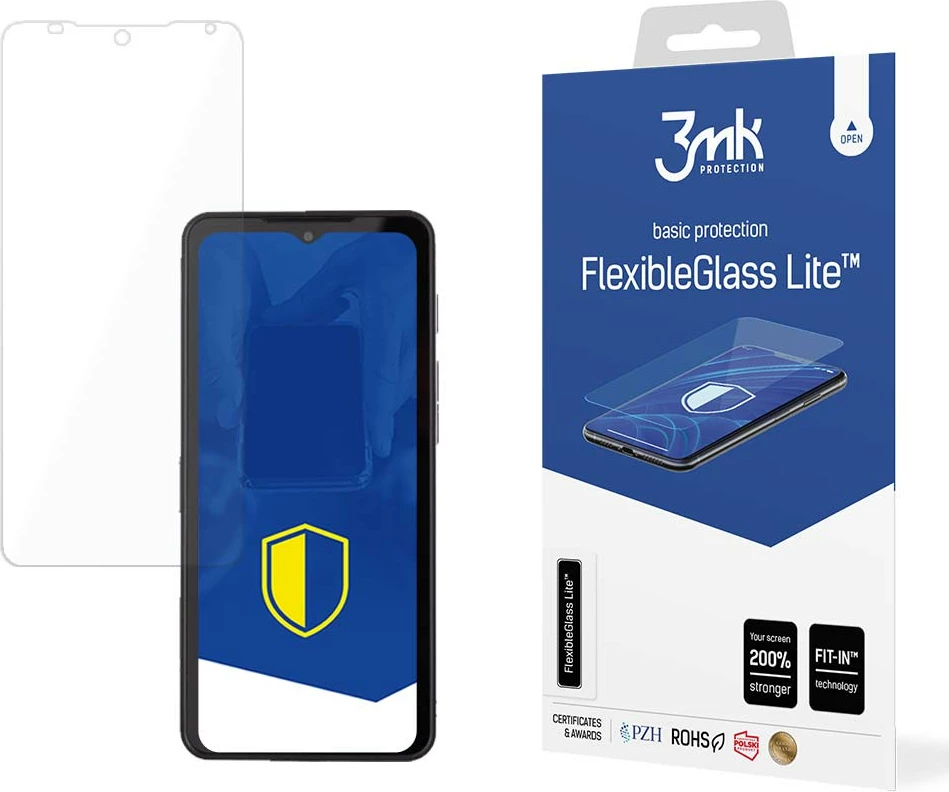 Xham mbrojtës ekranit 3mk FlexibleGlass Lite për CAT S75, Transparent