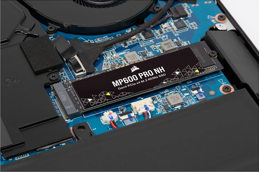 SSD M.2 NVMe Corsair MP600 PRO NH, 4TB, PCIe 4.0 x4, 7000MB/s, e zezë