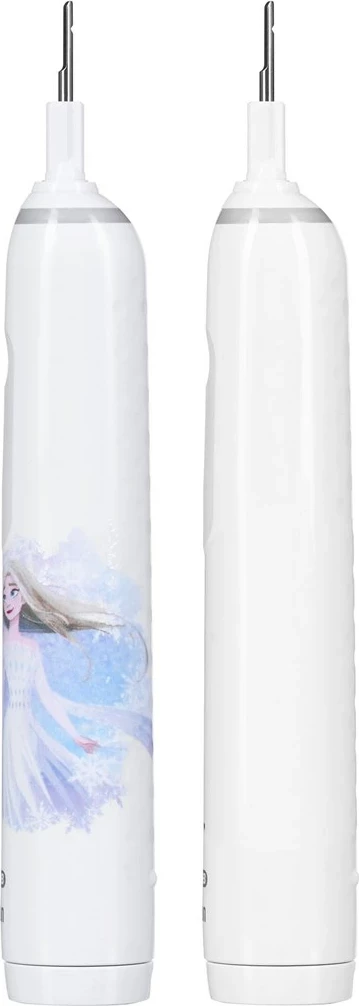 Set furça dhëmbësh elektrike Braun Oral-B Pro 3 3000 White + Oral-B Junior Frozen 6+, 2 copë, e bardhë