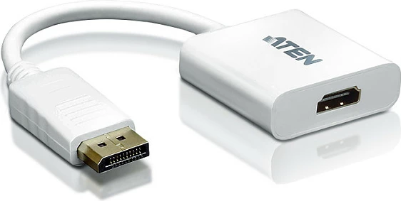 Adapter ATEN VC985 DisplayPort në HDMI, 1080p/1920x1200 60Hz, i bardhë