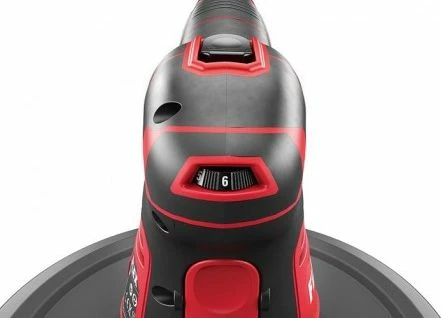 Lëmues mur/tavan Flex GCE 6-EC 600 W 225 mm me kontroll shpejtësie, me kokë MH-R + L-BOXX 374, kuqe/zi