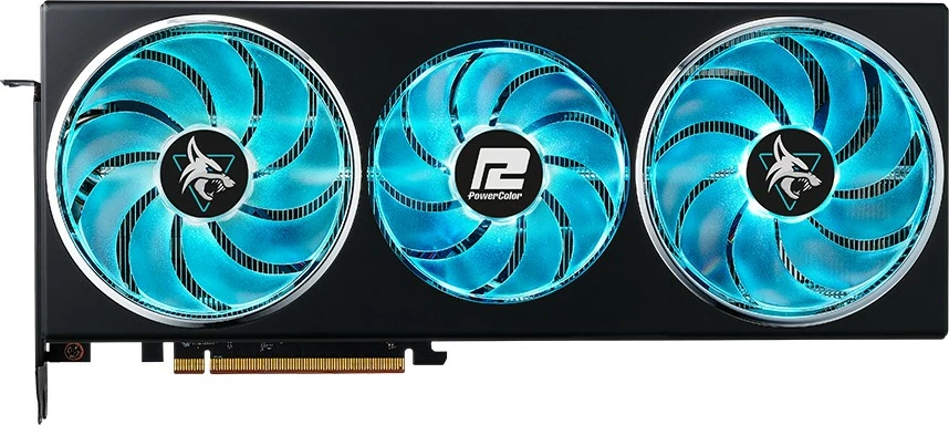 Kartelë grafike PowerColor Hellhound RX 7800 XT, 16 GB, GDDR6, 256 bit, e zezë