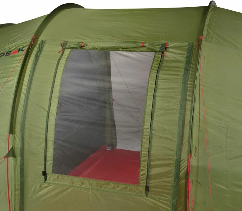 Tendë kampingu High Peak për 4 persona, e kuqe