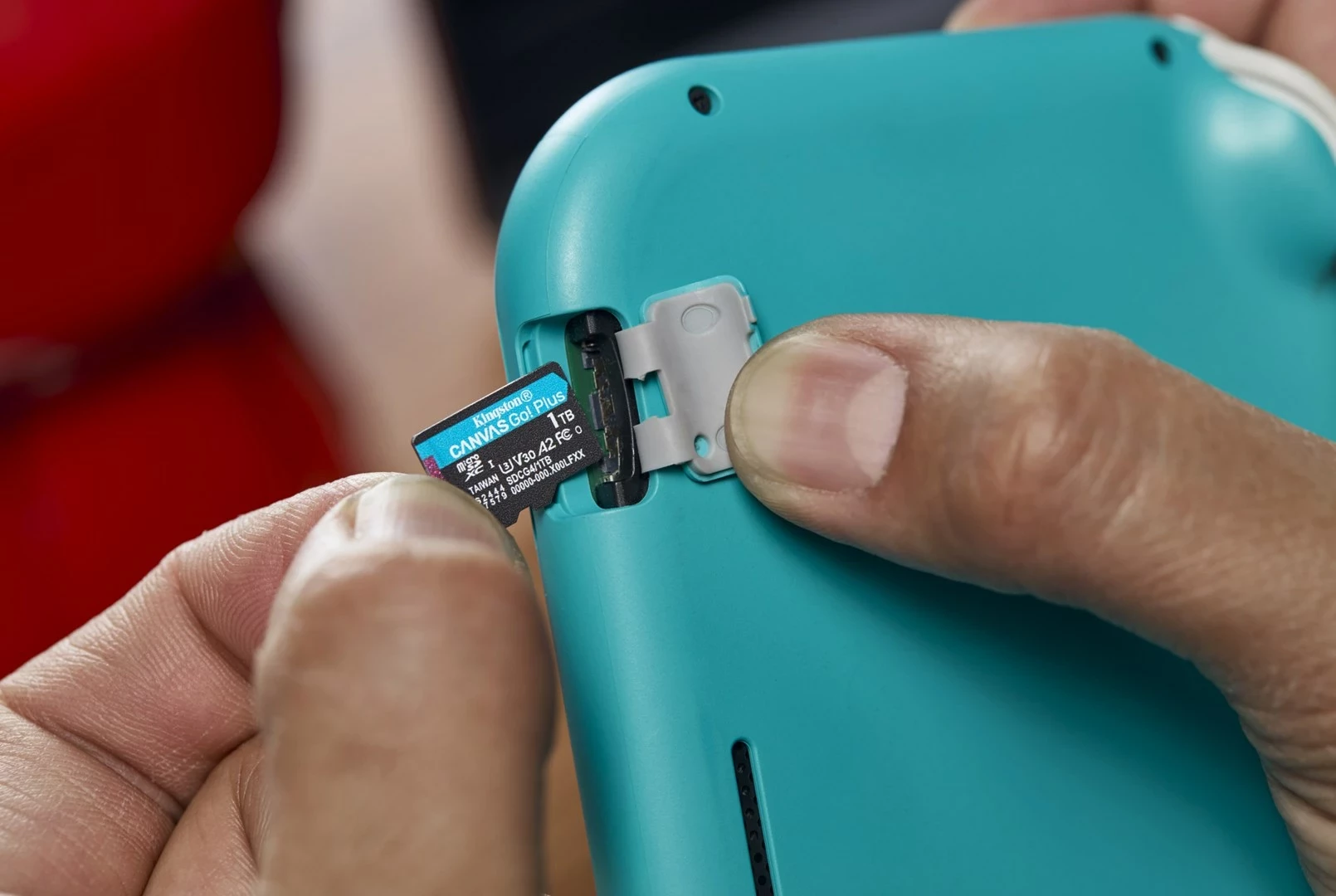 Kartelë memorie microSDXC Kingston Canvas Go Plus Gen4 1TB me adapter, E zezë