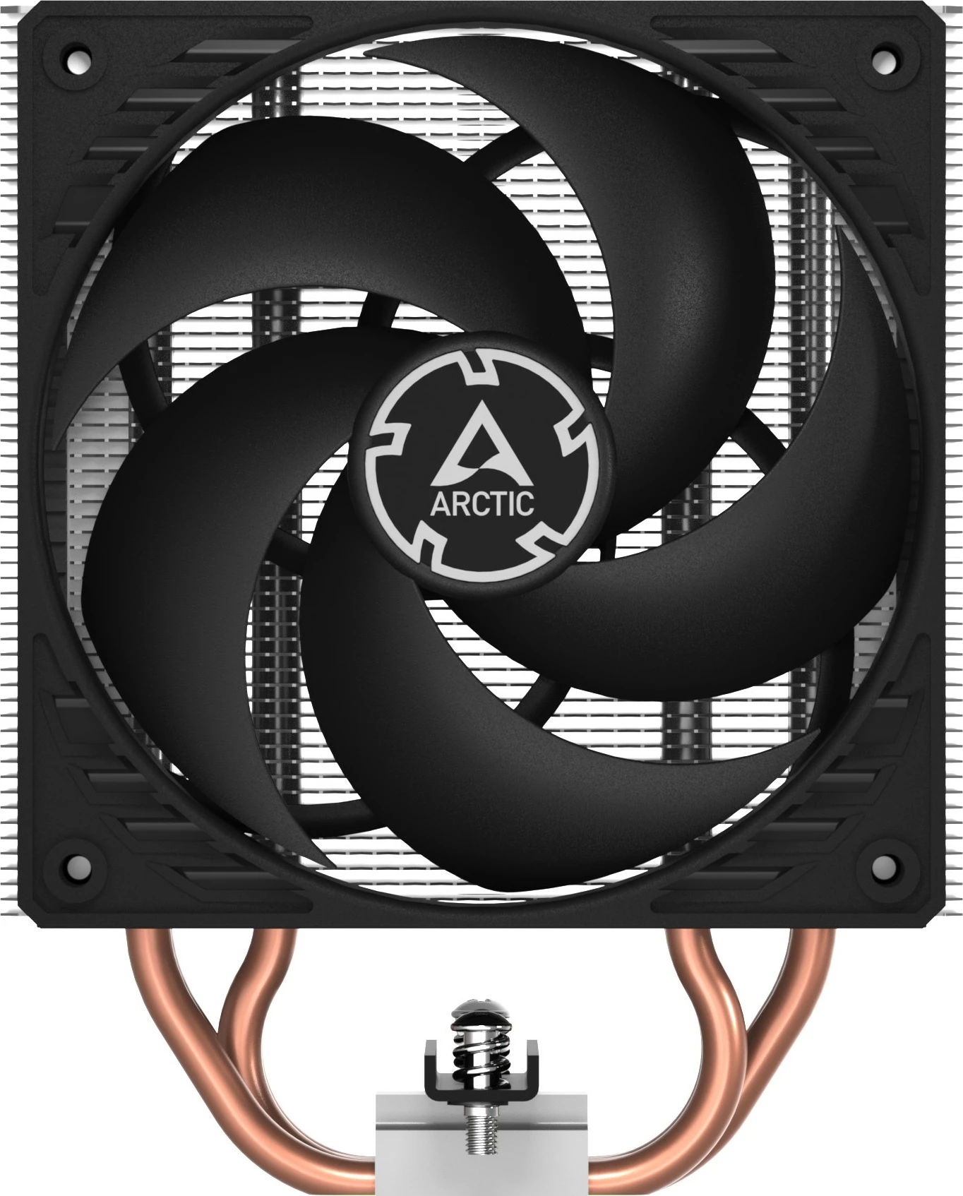 Kuler për CPU ARCTIC Freezer 36, Air cooler, 12 cm, 200-1800 RPM, Ngjyrë e zezë, argjend