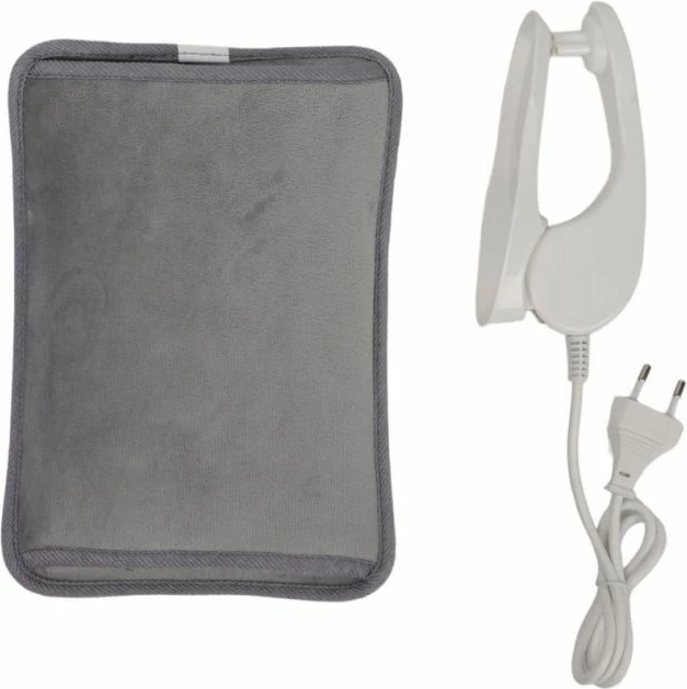 Jastëk ngrohës elektrik SHE SHXWBGR-EU 380-450W 55-65°C 270×180×50 mm, gri, me karikues