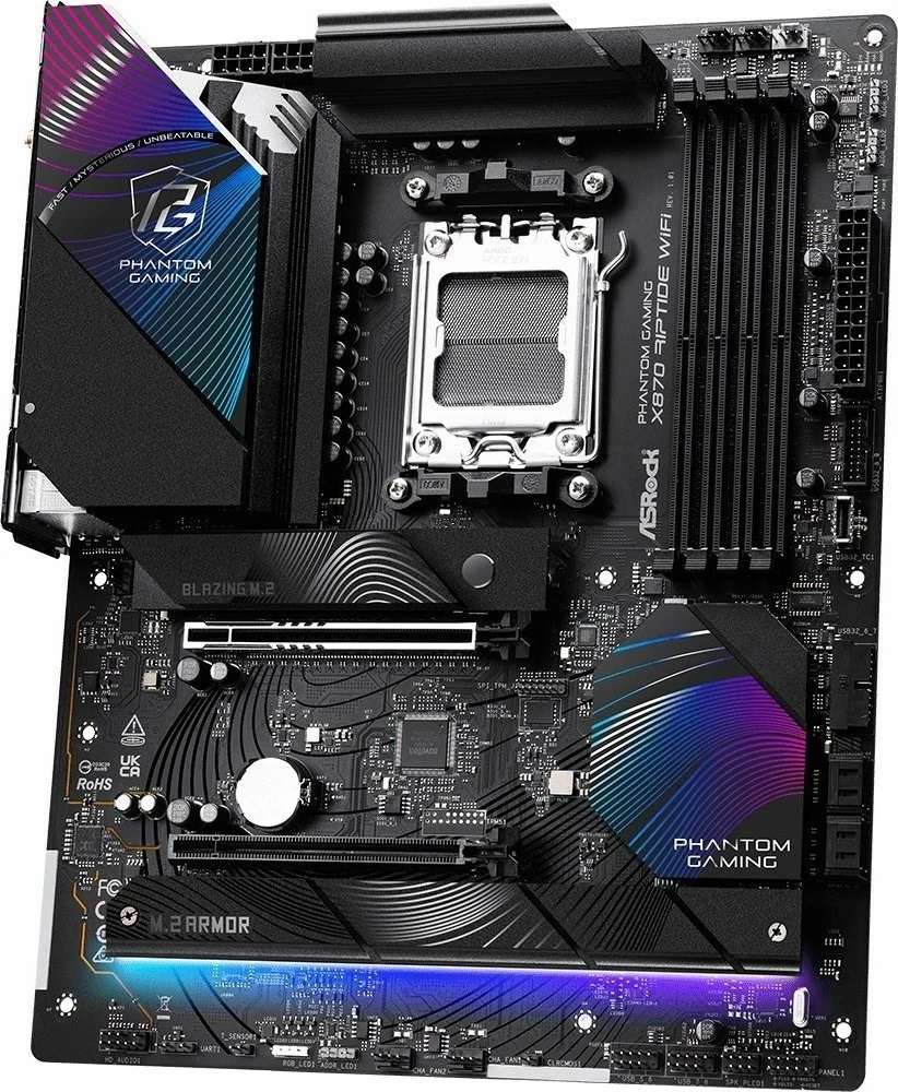 Pllakë amë ASRock X870 Riptide WiFi, Socket AM5, ATX