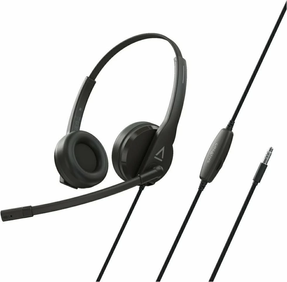 Kufje me mikrofon Creative HS-230 51EF1110AA000, USB, kabllo 2.4 m, të zeza