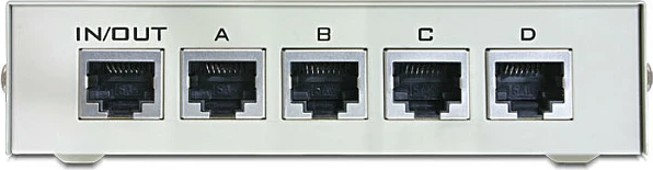 Switch DeLOCK 87588, RJ-45 10/100Mbps, 4 porta, manual, bezhë