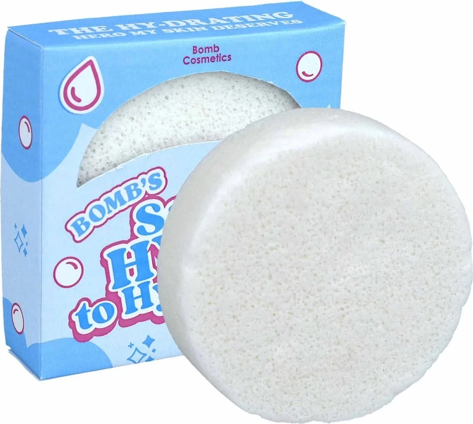 Sfungjer për fytyrë Bomb Cosmetics Say Hyaluronic to Hydration për femra