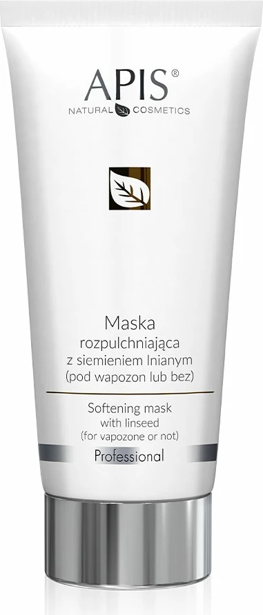 Maskë për fytyrë APIS Puffing Mask me fara liri për femra, 200ml