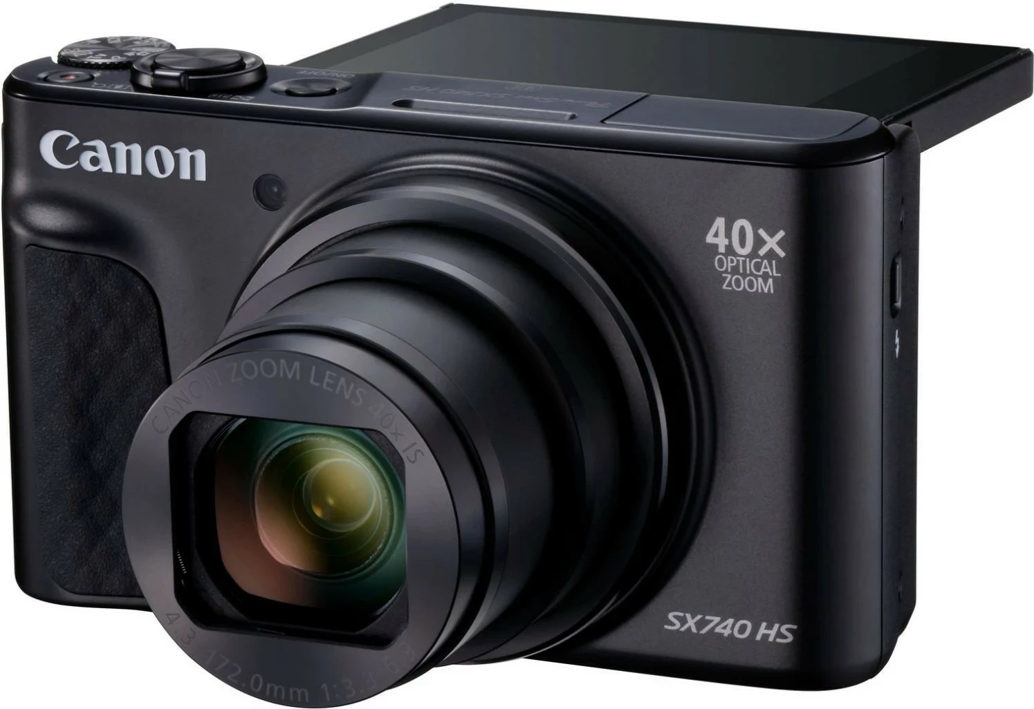 Aparat Canon PowerShot SX740 HS, 20.3MP, 40x zoom optik, 4K, Wi-Fi, i zi