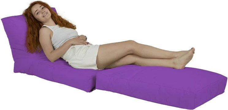 Qese për ulje në kopsht, ngjyrë vjollcë, Siesta Sofa Bed Pouf