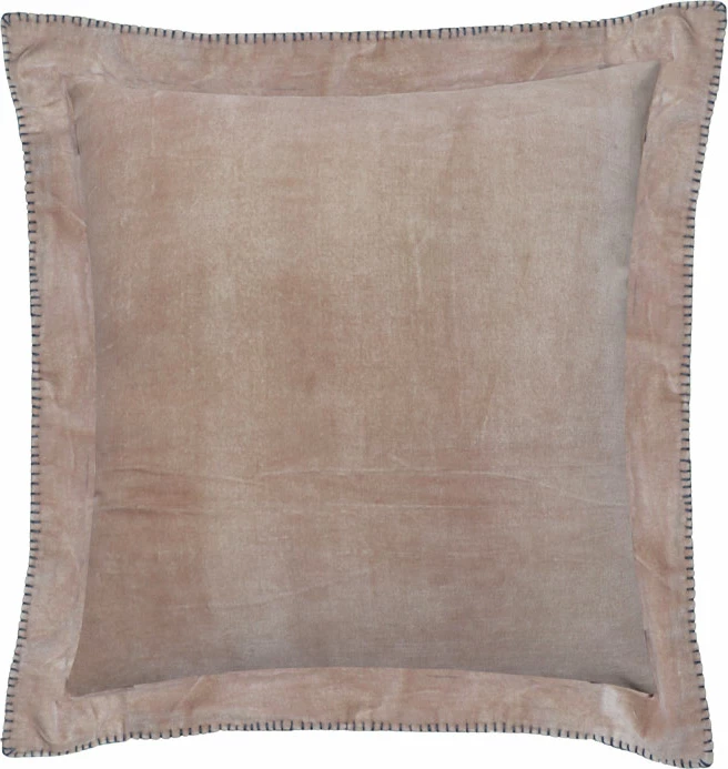 Jastëk dekorativ EL ALTO, 50x50cm, material stof, ngjyrë kafe