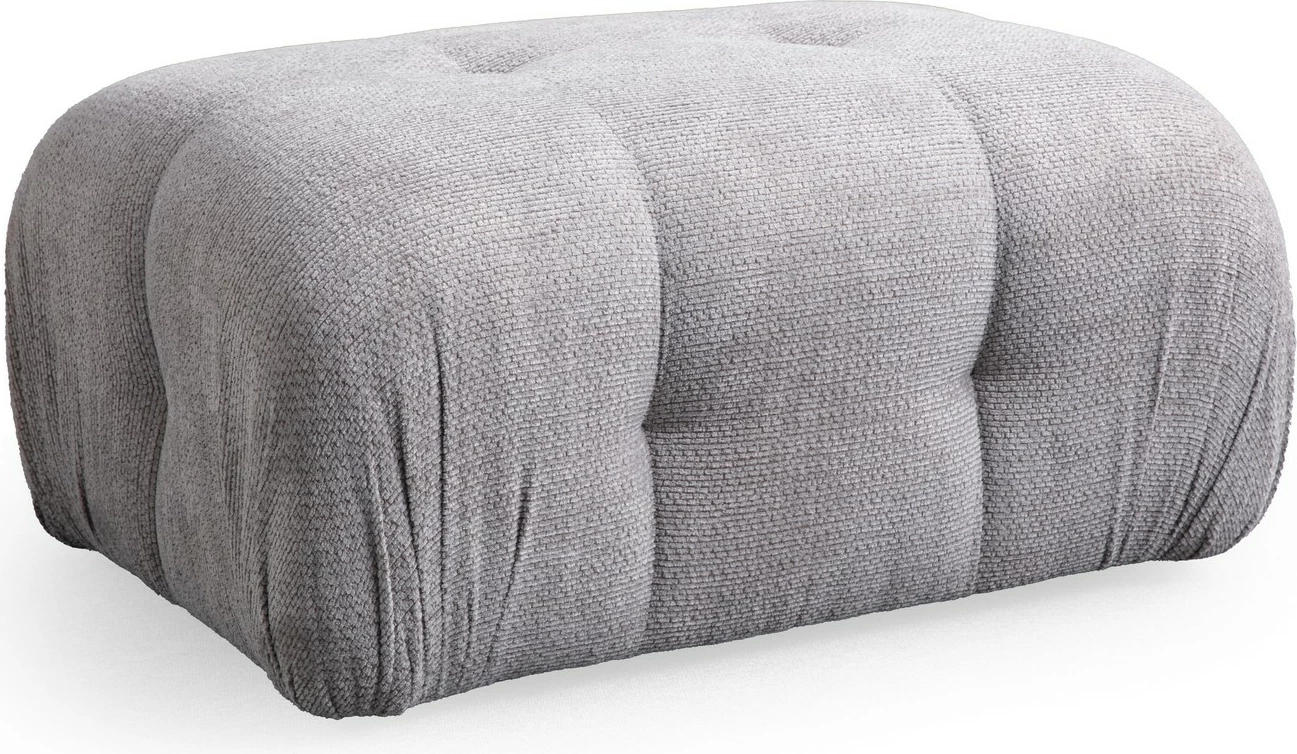 Puf Atelier del Sofa, ngjyrë gri e çelët, Petite