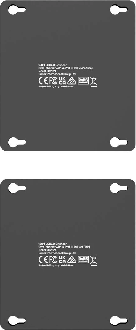 USB-C extender Unitek, 4x USB-A, Ethernet, 150m, 480Mbps