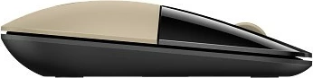 Maus HP Z3700 wireless 2.4 GHz, 1200 DPI, optik, 3 butona, marrës nano USB, me bateri AA, ar/zi