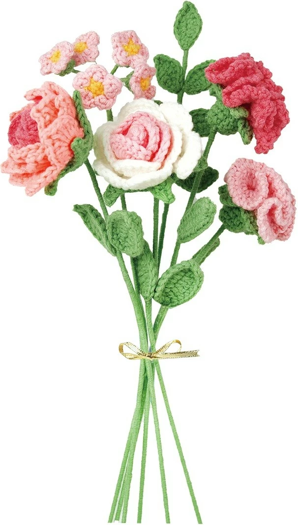 Set punimi me grep, Stnux, STN9612, buqetë me lule 6 copë, 12+, shumëngjyrësh