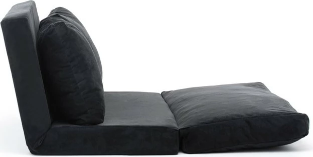 Divan-krevat 2 vendesh Atelier del Sofa, Taida, ngjyrë e zezë