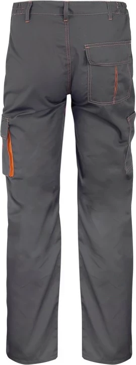 Pantallona pune LAHTI PRO Allton LPAS64S, 5 xhepa, xhepa për mbrojtëse gjuri, EN ISO 13688, gri e errët