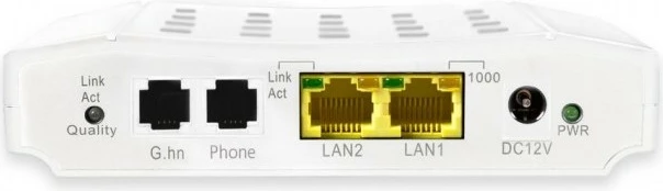 Bridge Ethernet ALLNET ALL-GHN101-2wire, 1000 Mbit/s, i bardhë