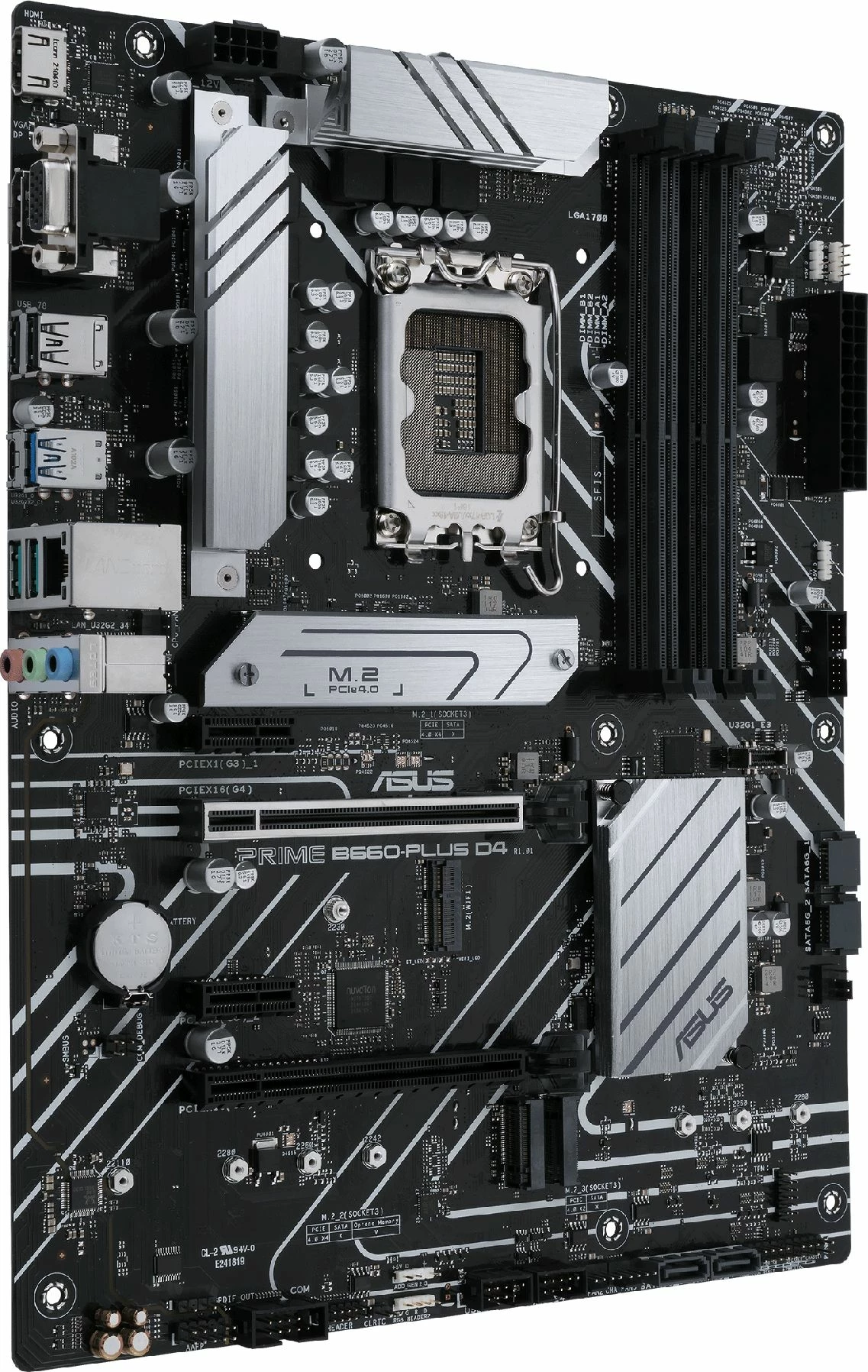 Pllakë amë Asus PRIME B660-PLUS D4, ATX, DDR4, deri 128GB RAM