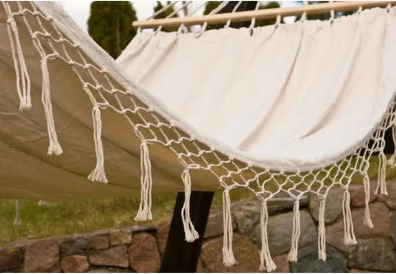 Hamak për dy persona Inny, bezhë