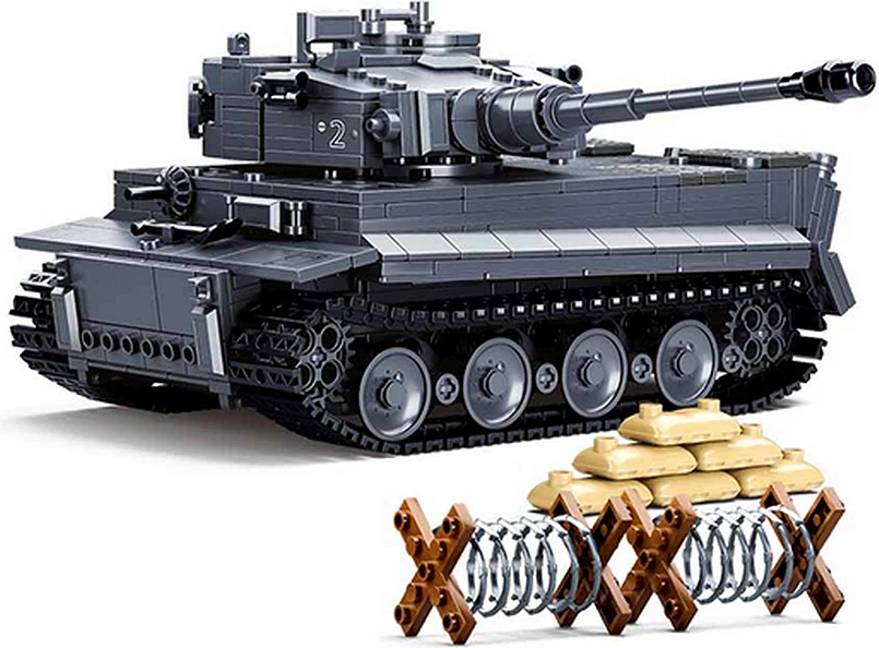 Lodër Sluban Sluban Army RC German tiger tank M38-B0851