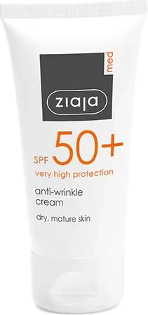Kremë kundër rrudhave SPF50+ Ziaja Med, 50ml