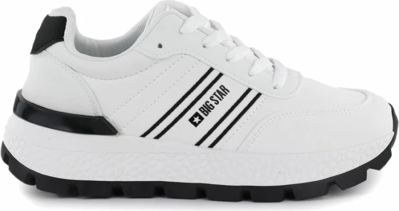 Atlete platforme femra Big Star TT274882, të bardha