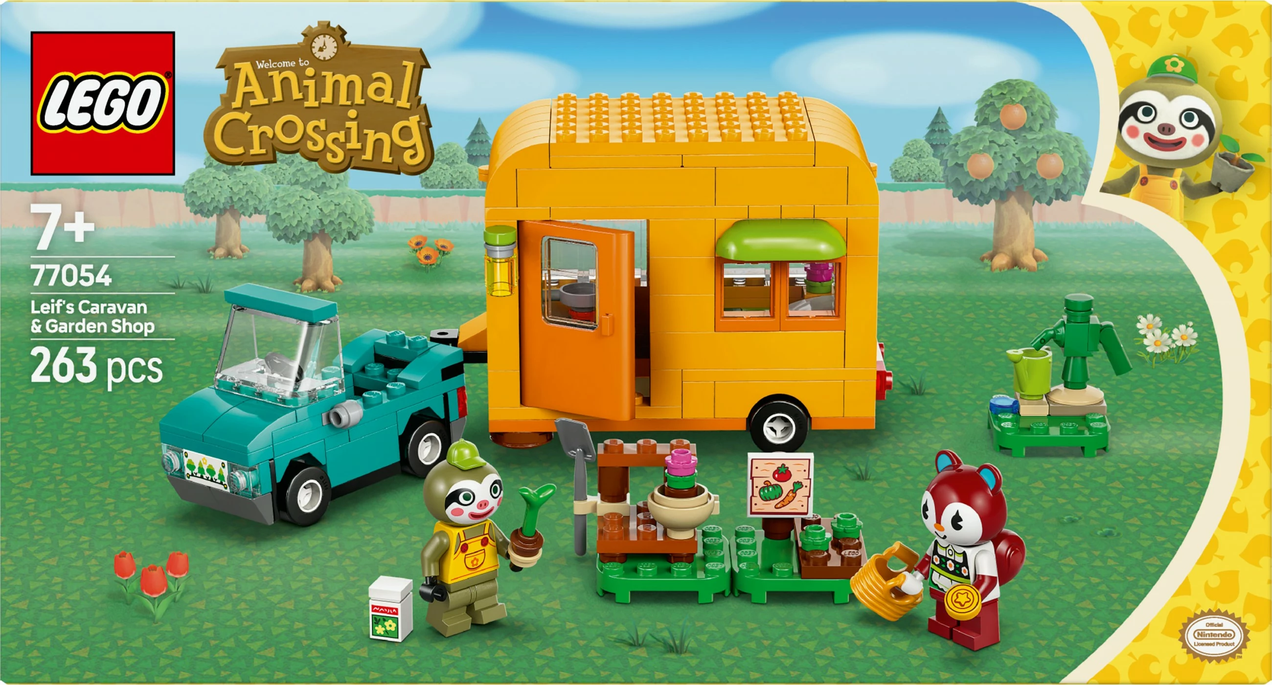 Set ndërtimi LEGO Animal Crossing 77054, 263 pjesë, shumëngjyrësh