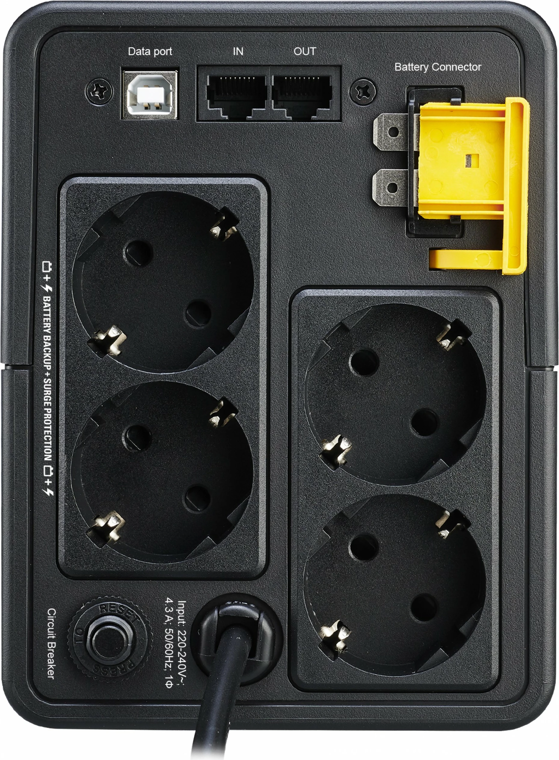 UPS APC BX950MI-GR, Line-Interactive, 0.95 kVA, 520 W