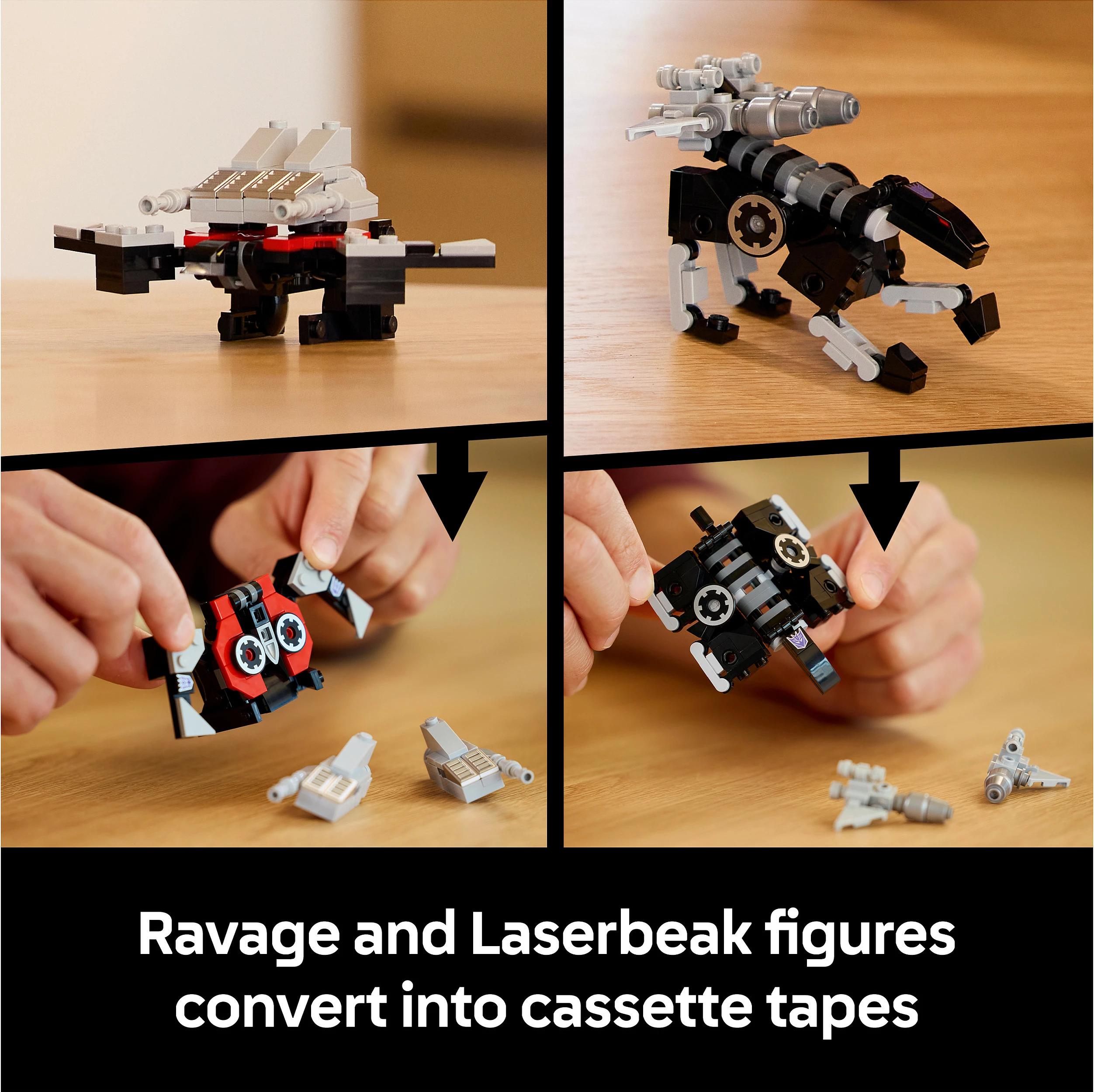 Set ndërtimi LEGO Icons Transformers Soundwave 10358, 1505 pjesë, 18+, multikolor