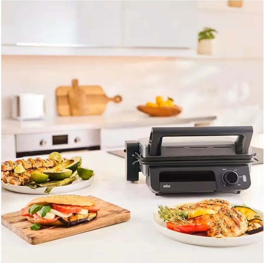 Grill tavoline Braun MultiGrill 5 CG5010IGY, 2000W, i zi