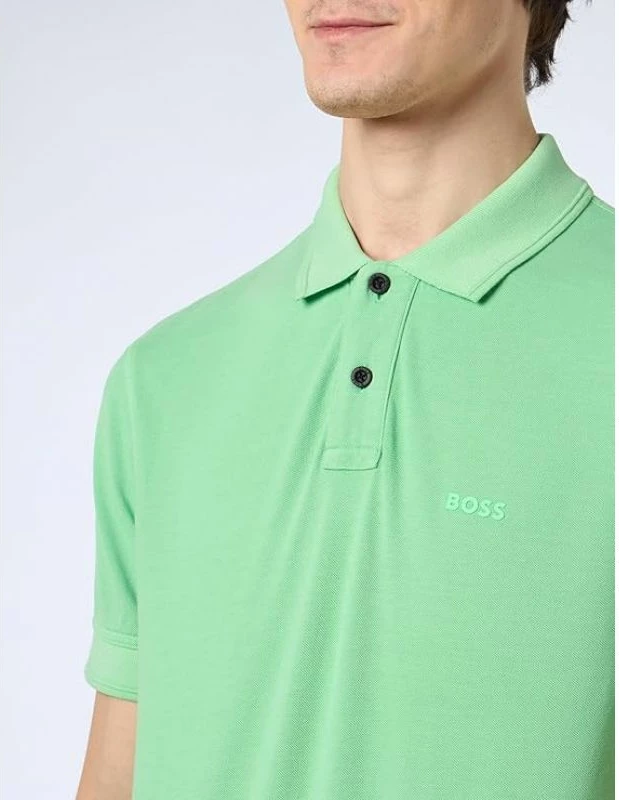Maicë polo Boss meshkuj, e gjelbër
