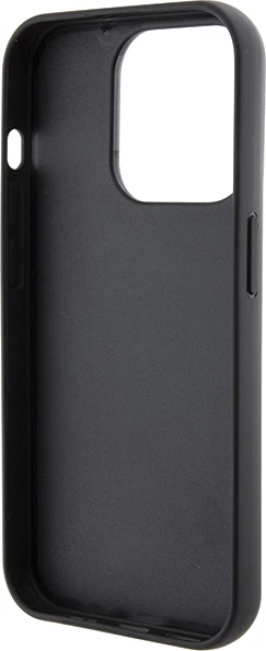 Mbështjellës Karl Lagerfeld Gripstand Saffiano Choupette Pins për iPhone 15 Pro Max, i zi