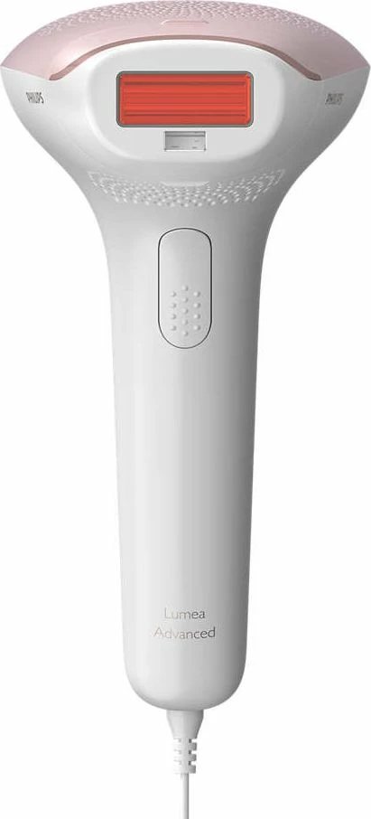 Epilator IPL Philips Lumea Advanced SC1994/00, 5 nivele, me sensor toni lëkure, me dritë, me kabllo, bardhë/rozë