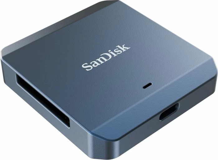 Lexues/rekorder kartelash CFexpress Type B SanDisk PRO-CINEMA SDDR-F941-GNKNN USB-C 3.2 Gen 2x2 20 Gb/s MagSafe, gri