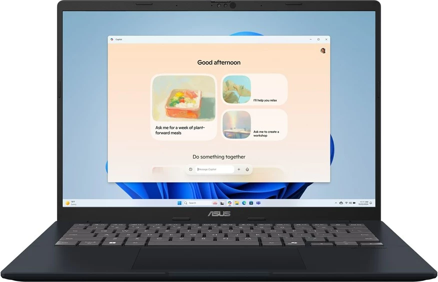 Laptop ASUS Vivobook 14 X1407CA-LY094, Ultra 5 225H, 16GB RAM, 512GB SSD, Quiet Blue