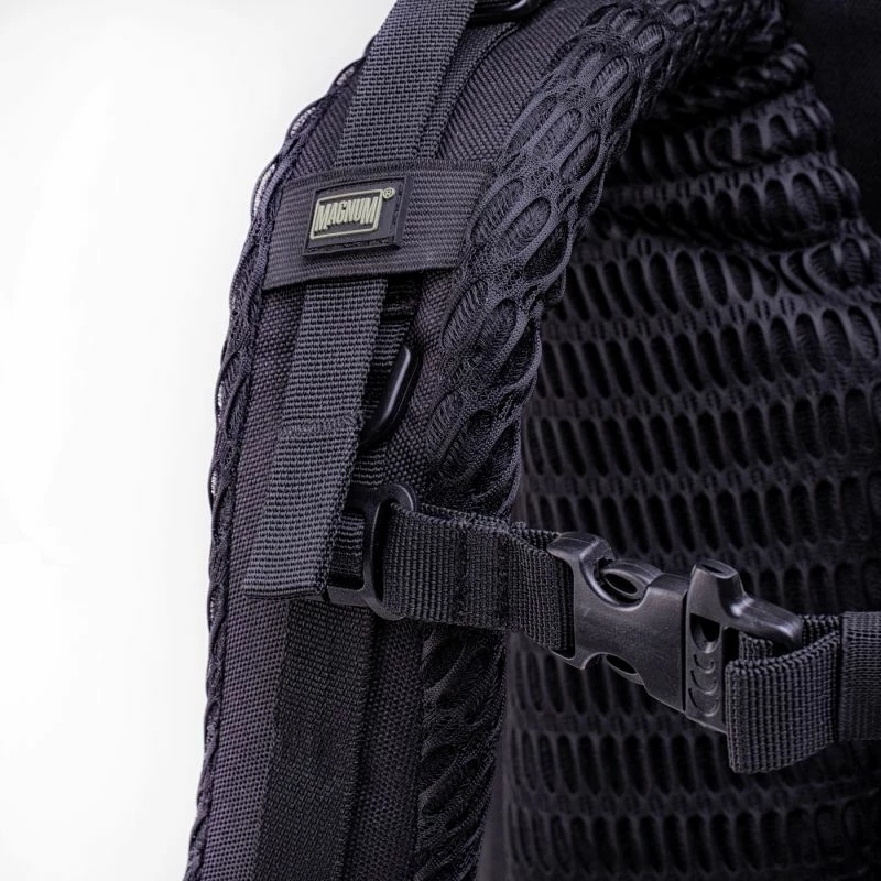 Çantë shpine Magnum unisex, e zezë